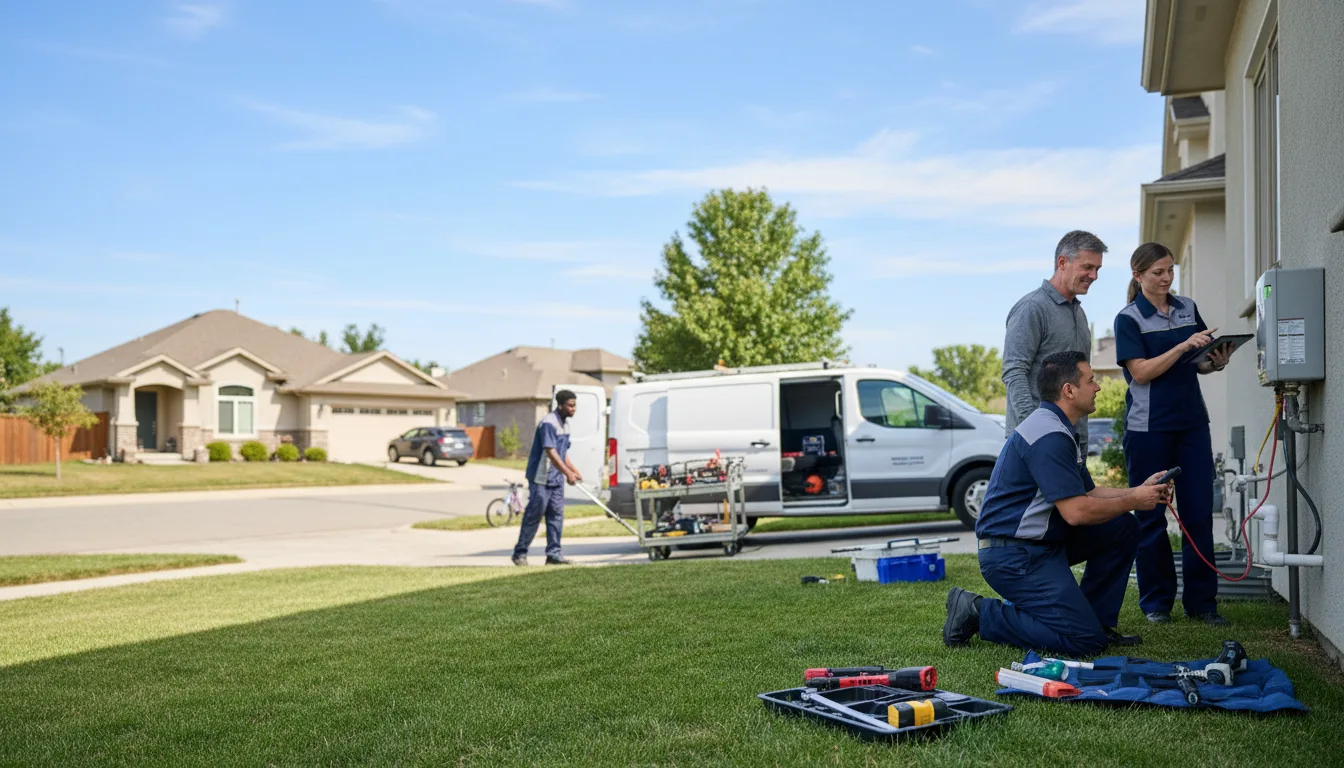 Tankless water heater service in Vanderbilt, MI